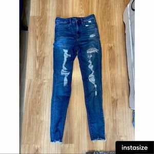 American Eagle High Waisted Stretchy Jeans